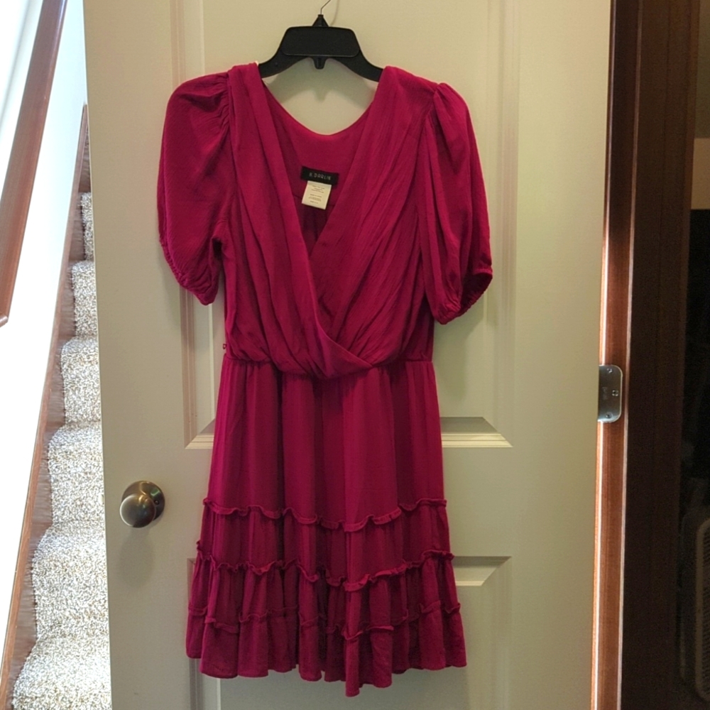 Pink Flowy Dress